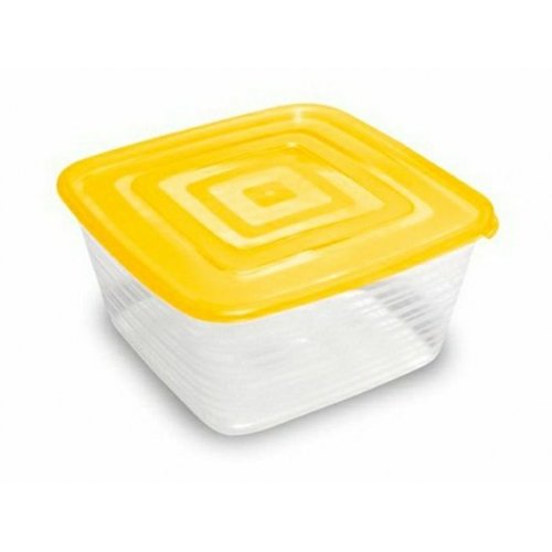 Контейнер для продуктов (СВЧ) "Унико" квадратный 2,1л/28/